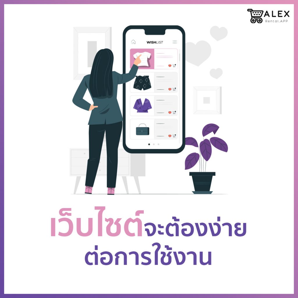 4 เทคนิค รักษาฐานลูกค้าเก่า-5 Alex Rental APP ระบบจัดการร้านเช่าชุด